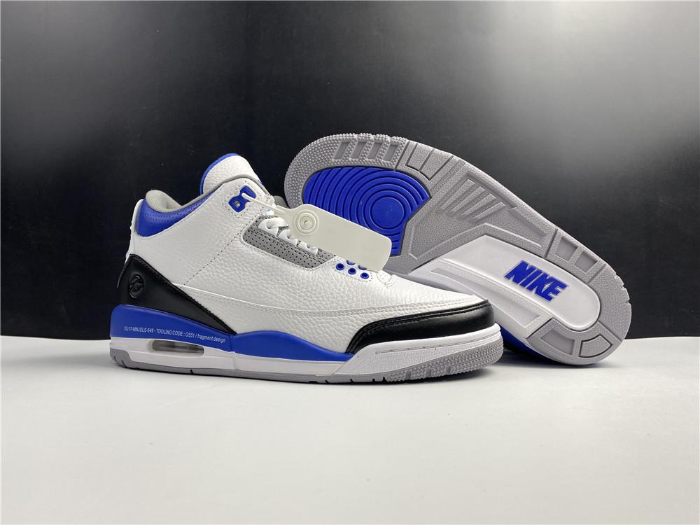 Air Jordan 3 Fragment White Blue