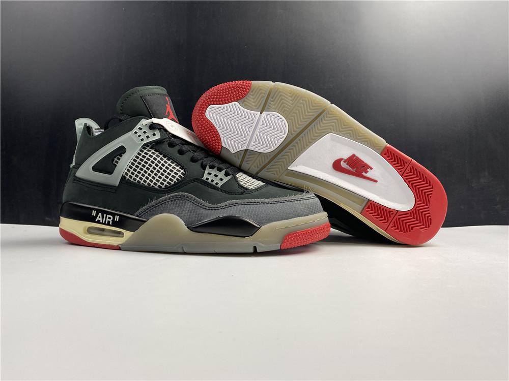 Air Jordan 4 OW Bred