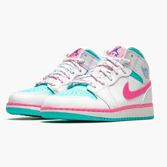 Air Jordan 1 Mid Digital Pink