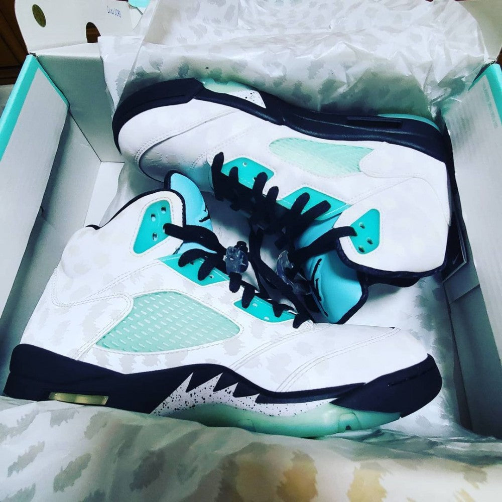 Air Jordan 5 Retro Island Green