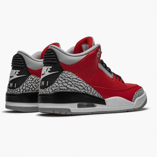 Air Jordan 3 Retro Fire Red Cement