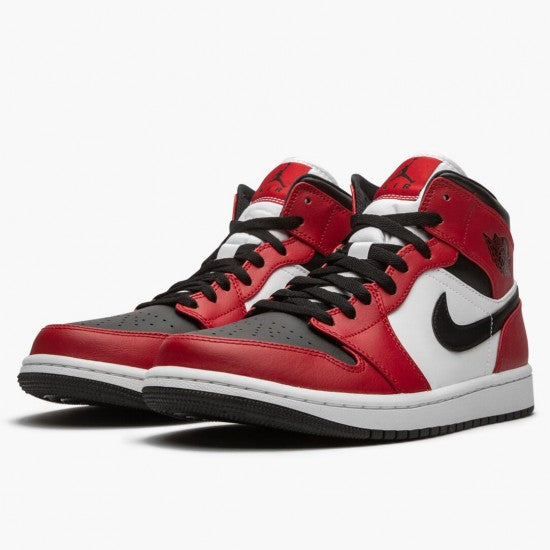 Air Jordan 1 Mid “Chicago Black Toe”