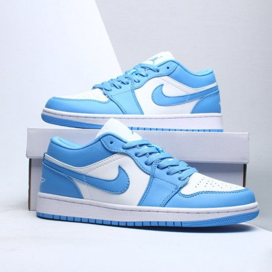 Air Jordan 1 Retro Low Unc University Blue White