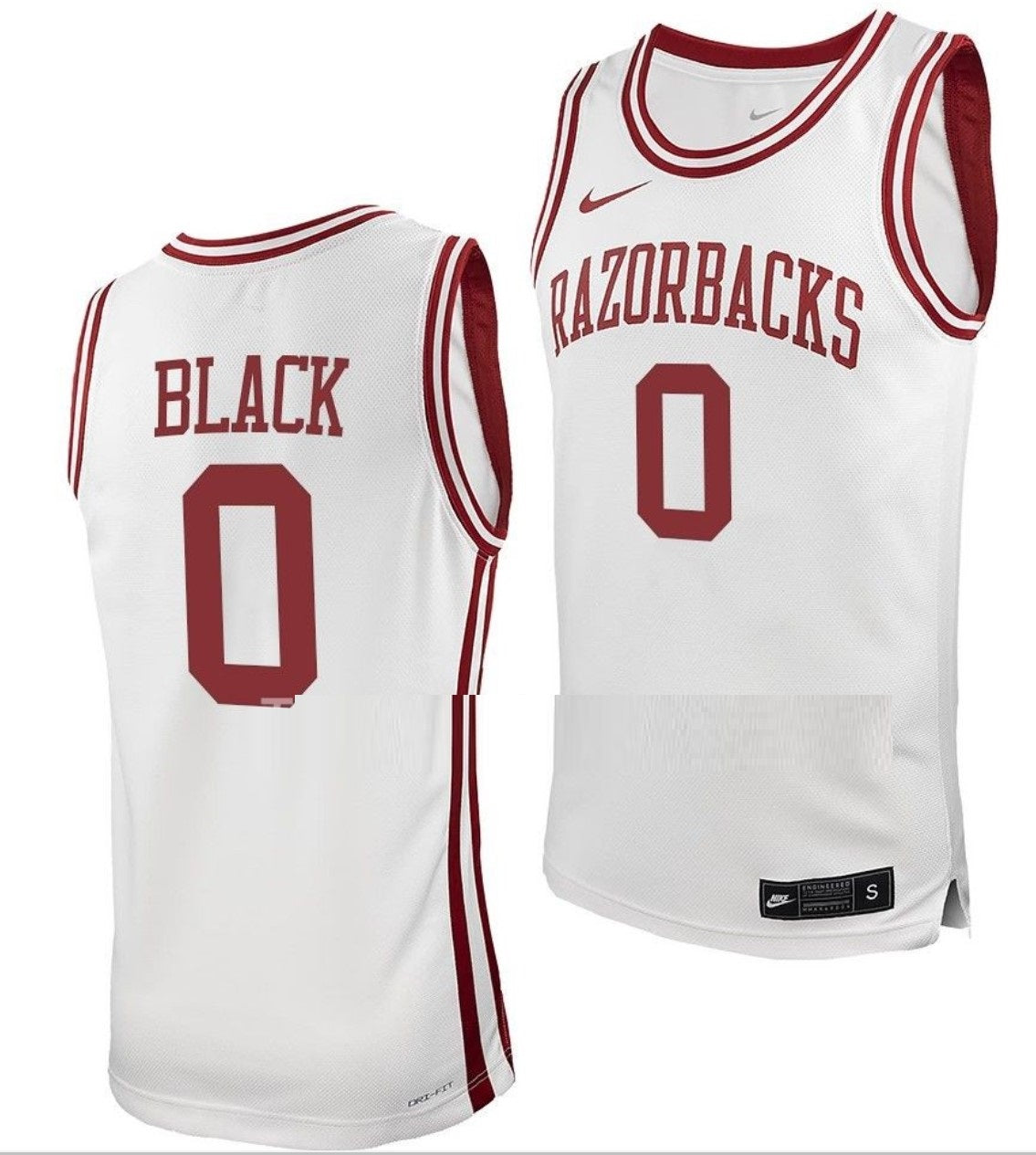 Anthony Black Jersey Arkansas Razorbacks College Basketball #0