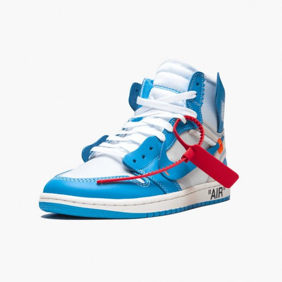 Air Jordan 1 Retro High Off-White University Blue