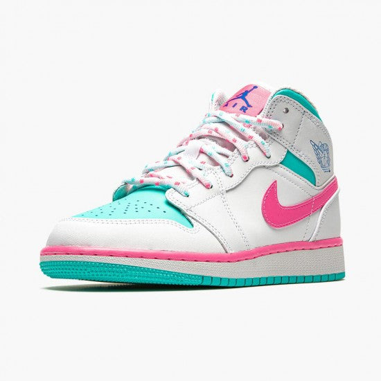 Air Jordan 1 Mid Digital Pink