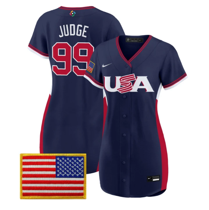 Aaron Judge Jersey #99 Team USA 2026 World Baseball Dress Stitched