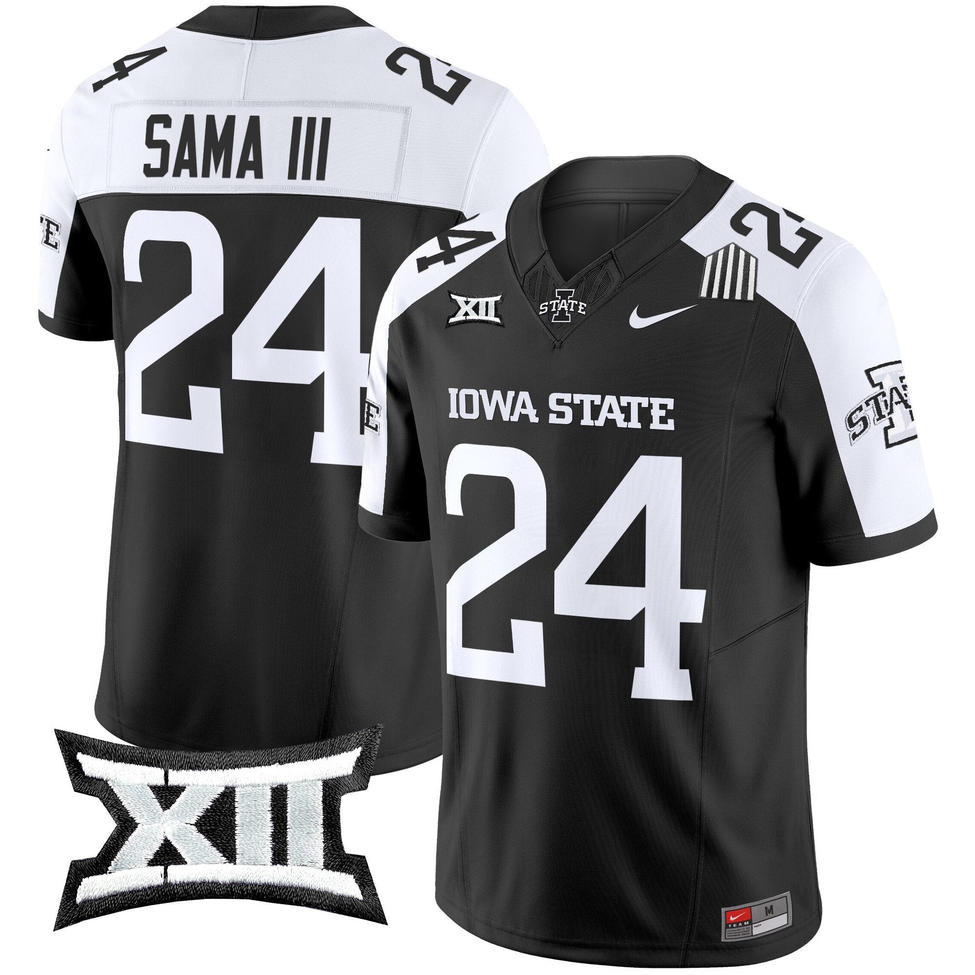 Abu Sama III Jersey #24 Iowa SBlack Alternate