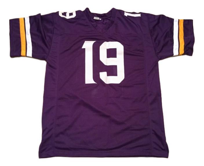 Adam Thielen Jersey #6 Custom Unsigned Football Stitched Purple