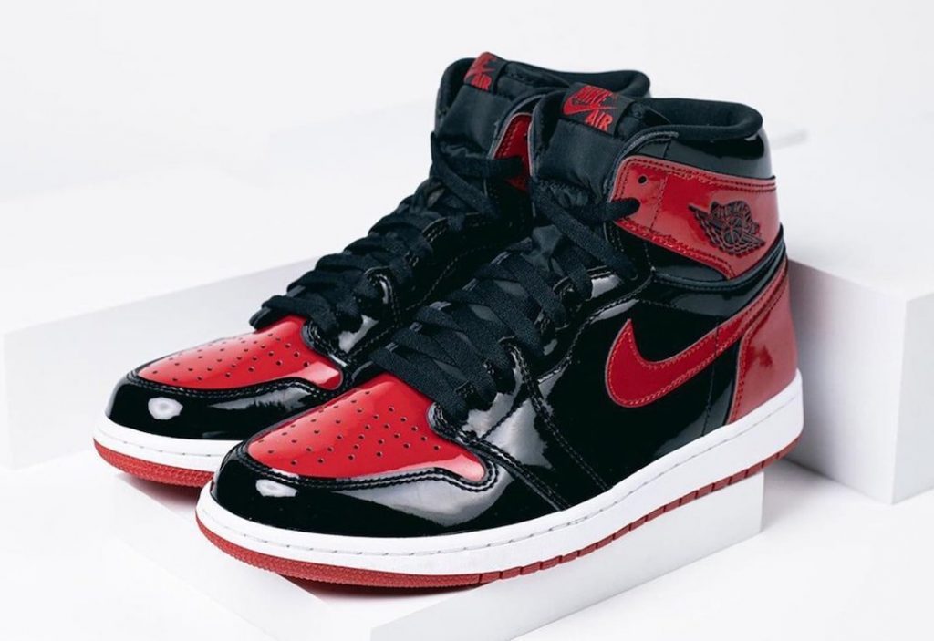 Air Jordan 1 Retro High OG Bred Patent