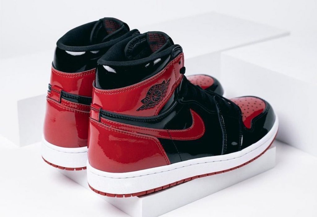 Air Jordan 1 Retro High OG Bred Patent