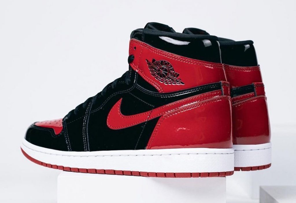 Air Jordan 1 Retro High OG Bred Patent