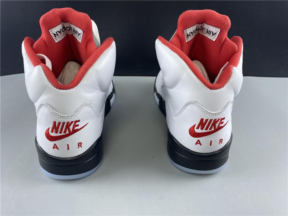 Air Jordan 5 Retro Fire Red Silver Tongue (2020)