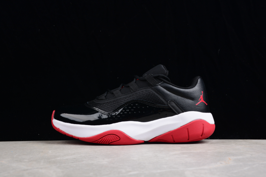 Air Jordan 11 CMFT Low Bred Black Red White