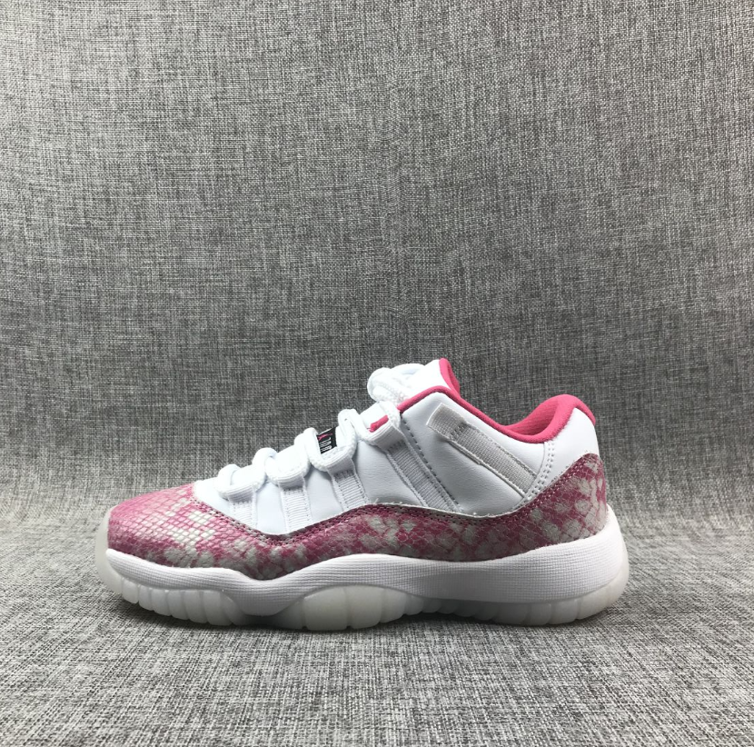 Air Jordan 11 Low Pink Snakeskin