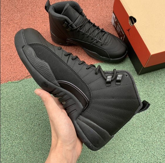 Air Jordan 12 Black Warrior Fleece