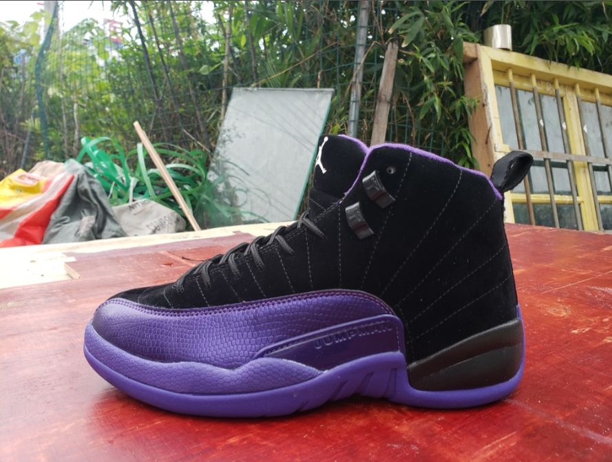 Air Jordan 12 Purple Black