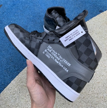 Air Jordan 1 Black Shoes