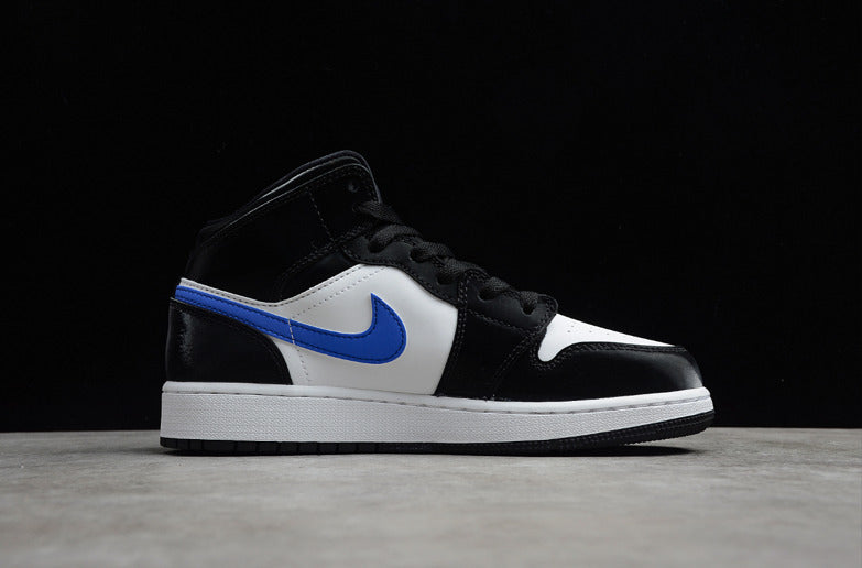 Air Jordan 1 GS Black Racer Blue White