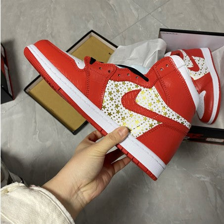 Air Jordan 1 High OG Red Gypsophila