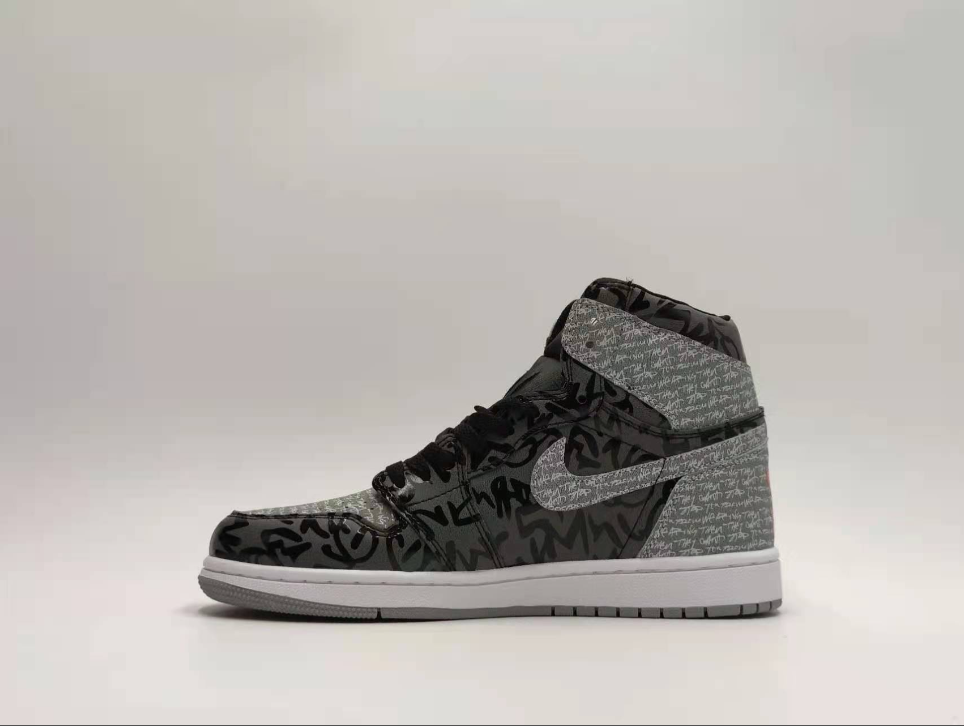 Air Jordan 1 High Rebillionaire Grey Black