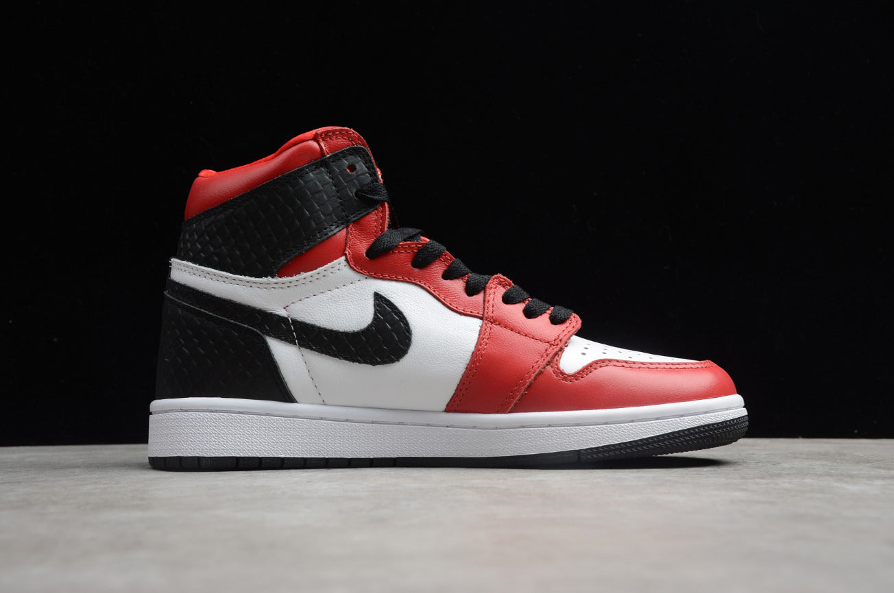 Air Jordan 1 High Satin Black Toe