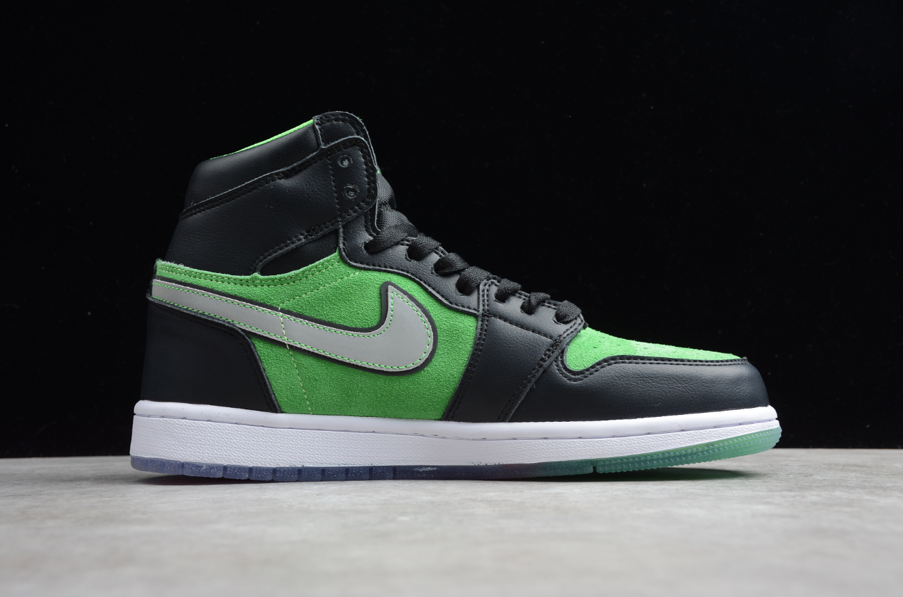 Air Jordan 1 High Zoom Black Green