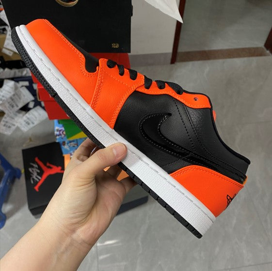 Air Jordan 1 Low Black Orange