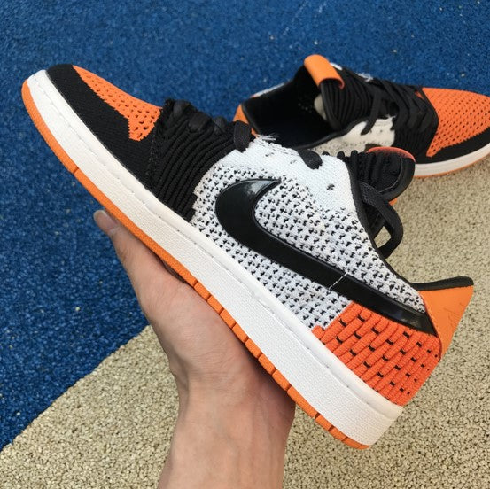 Air Jordan 1 Low Flyknit Buckle Braided