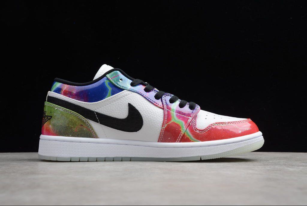 Air Jordan 1 Low Galaxy Colorful Interstellar