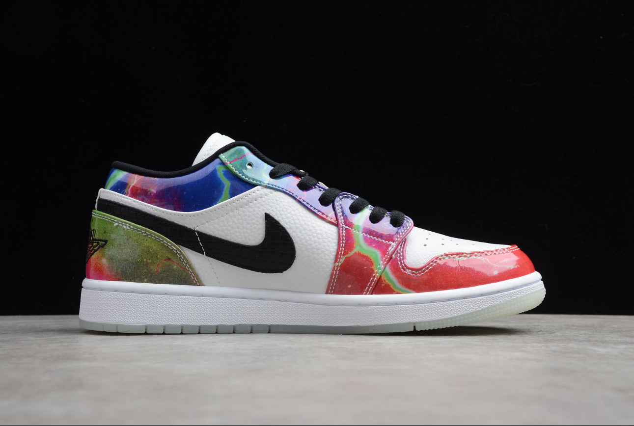 Air Jordan 1 Low Galaxy Colorful Interstellar