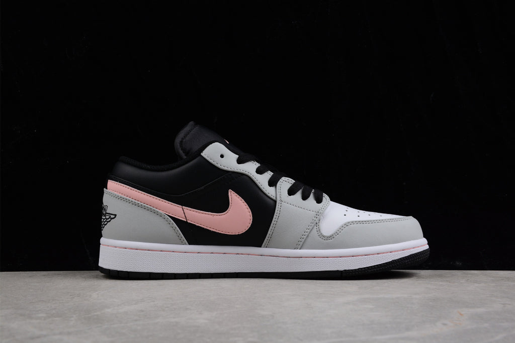 Air Jordan 1 Low Grey White Pink