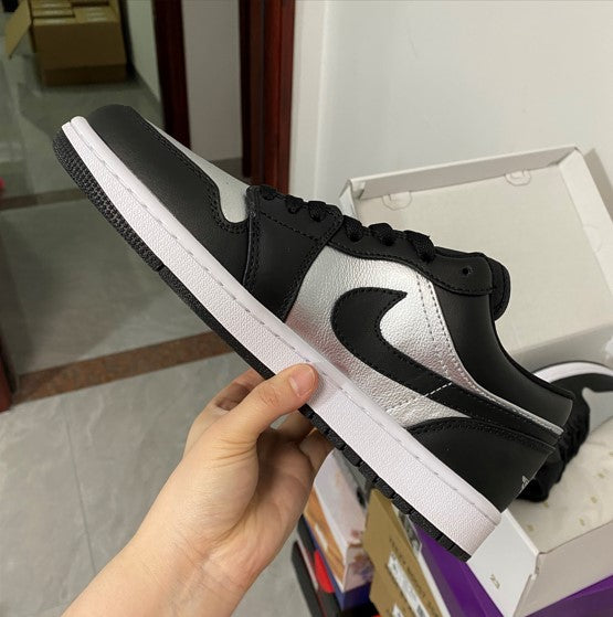Air Jordan 1 Low Joe 1 Black Silver