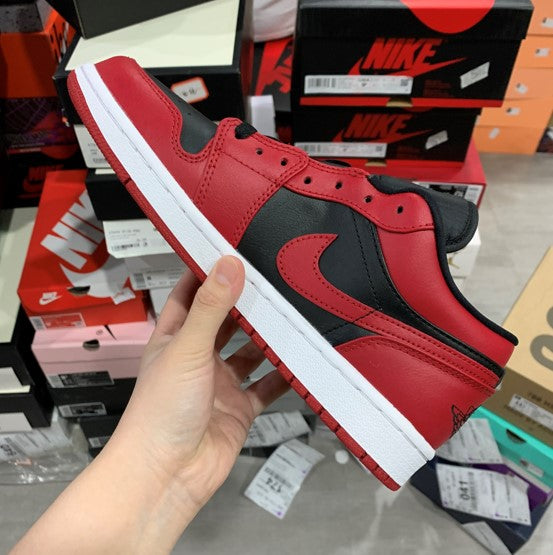 Air Jordan 1 Low Red Black