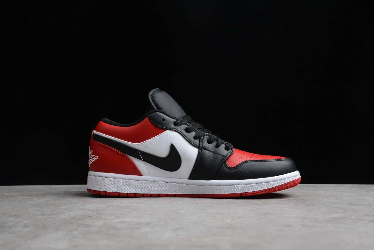 Air Jordan 1 Low Red Black Toe