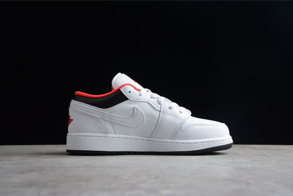 Air Jordan 1 Low Top White Red