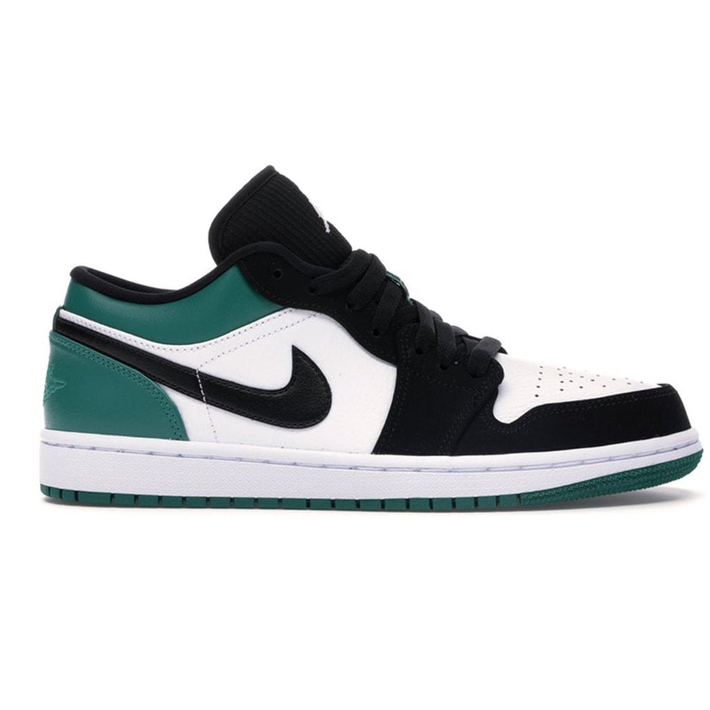 Air Jordan 1 Low White Black Mystic Green
