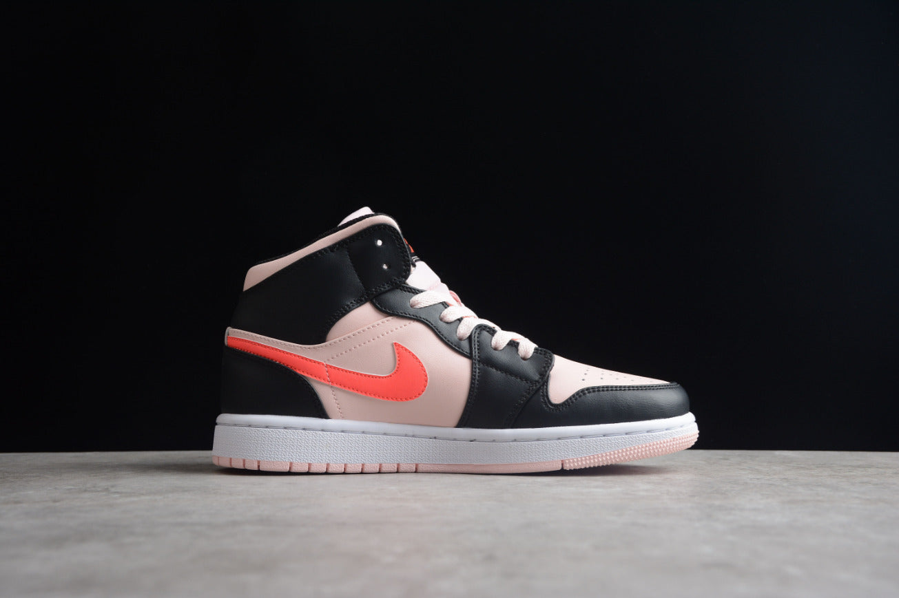 Air Jordan 1 Mid Atmosphere Black Infrared