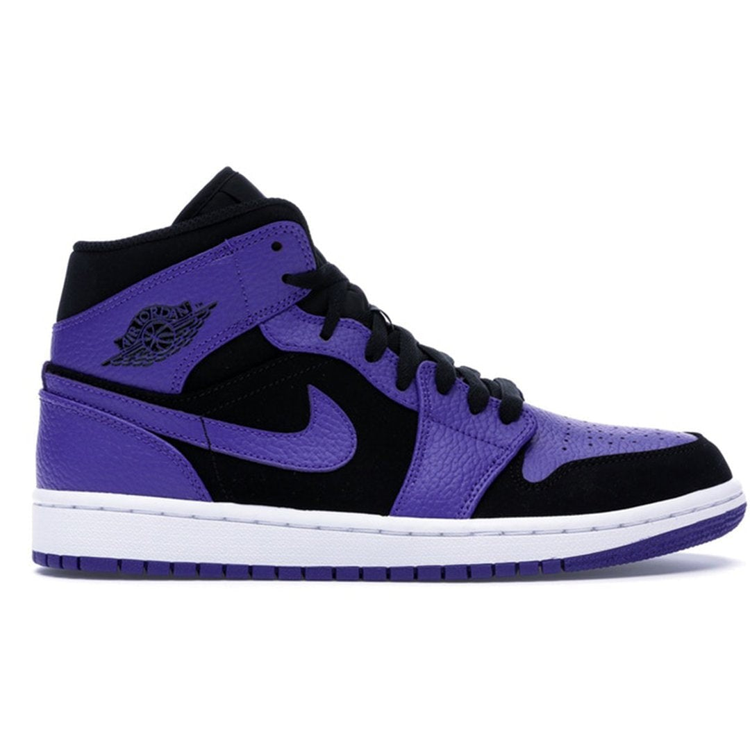 Air Jordan 1 Mid Black Dark Concord