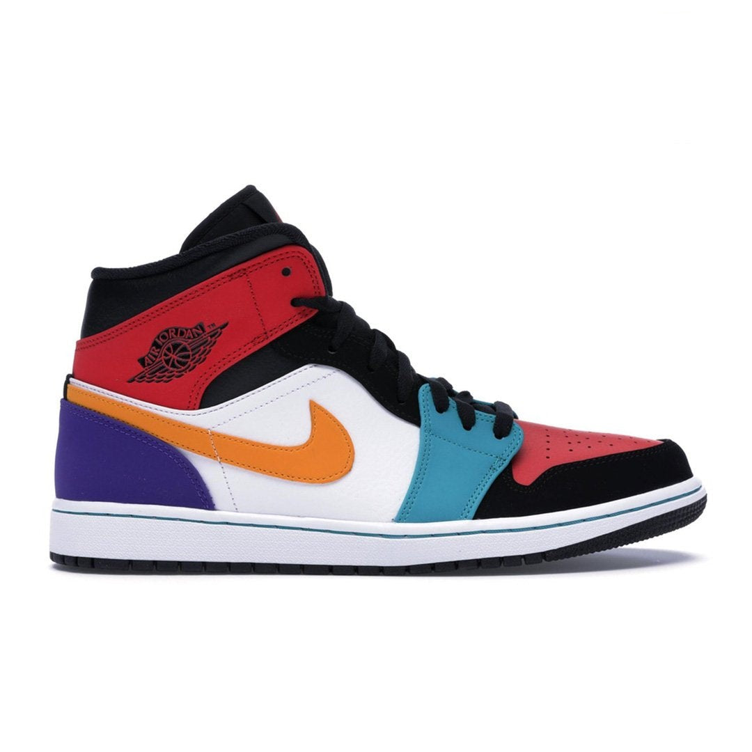 Air Jordan 1 Mid Bred Multi-Color