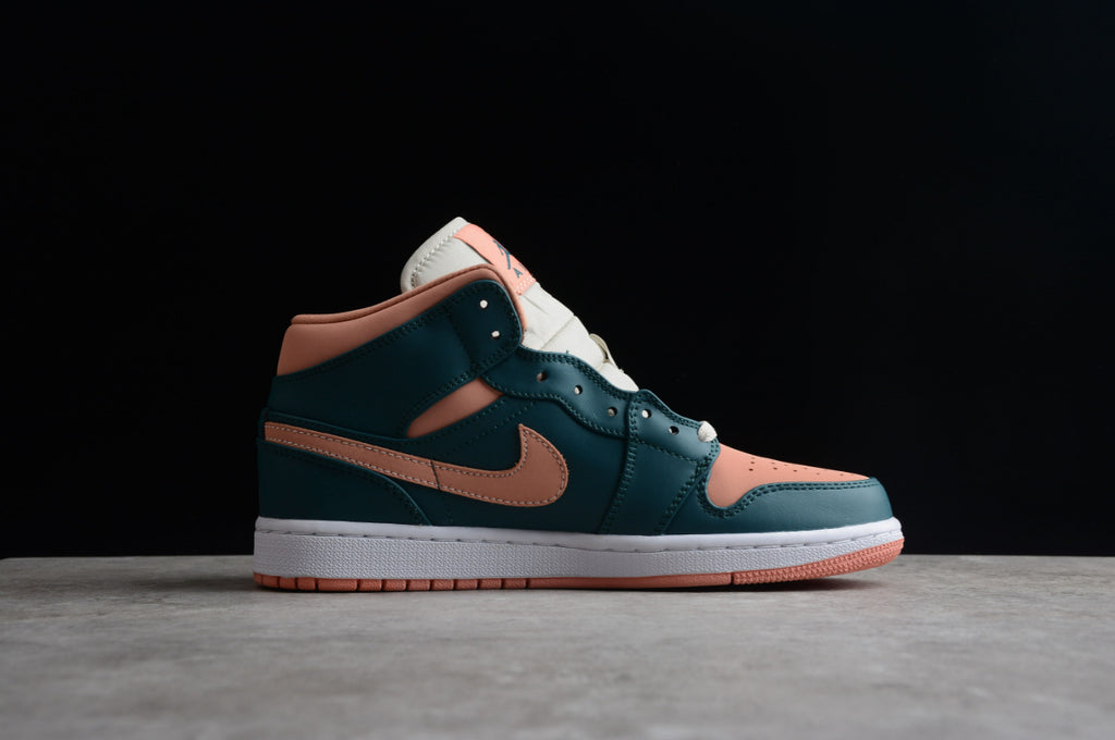 Air Jordan 1 Mid Dark Teal Green