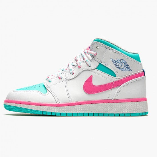 Air Jordan 1 Mid Digital Pink