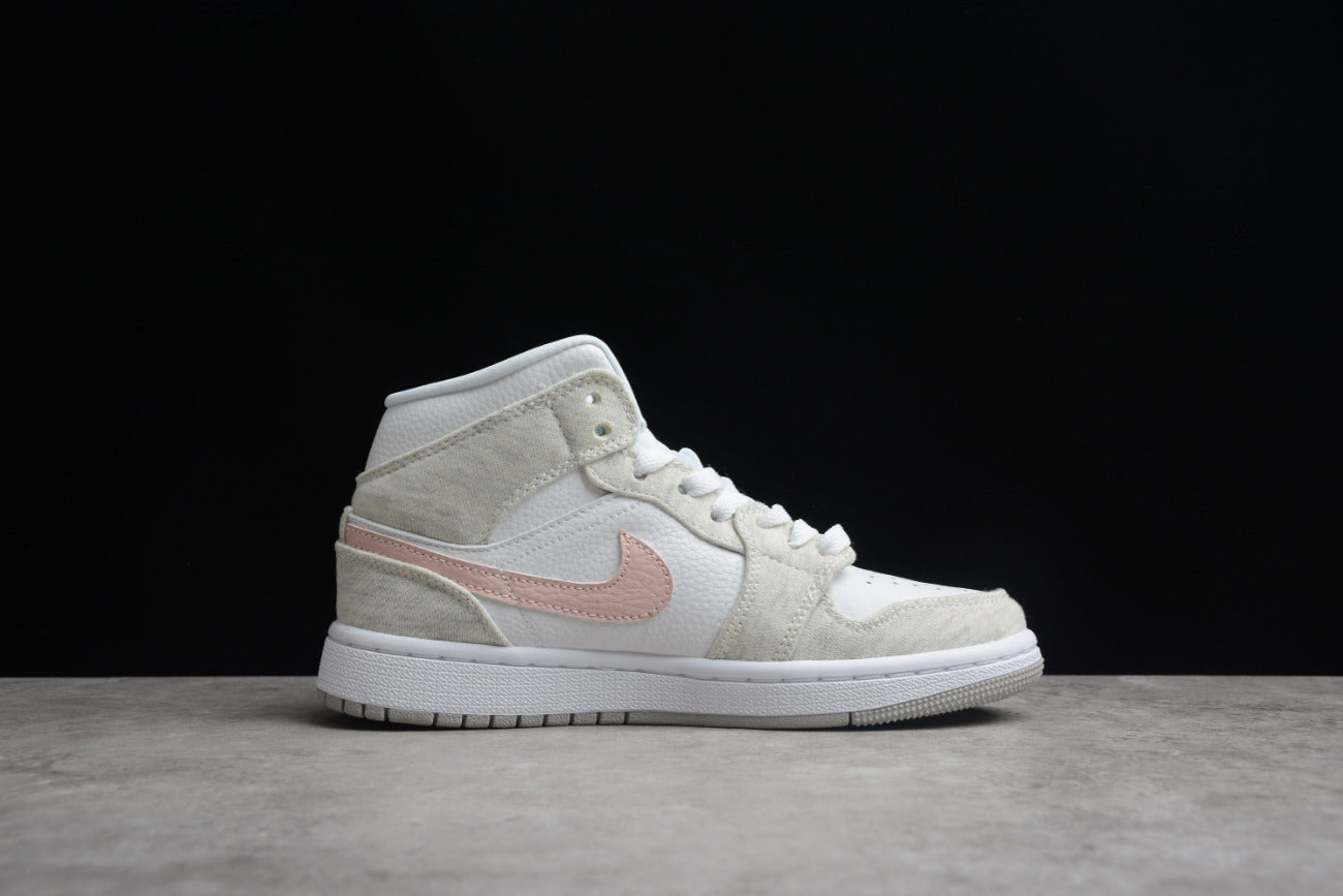 Air Jordan 1 Mid GS Light Iron Ore