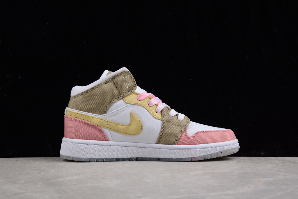 Air Jordan 1 Mid GS Vinvid Green