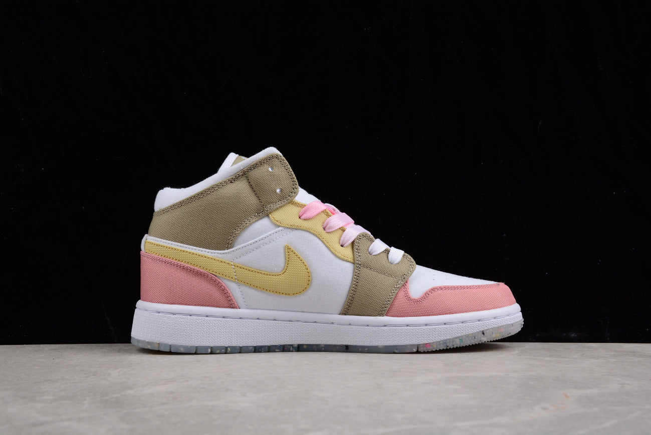 Air Jordan 1 Mid GS Vinvid Green