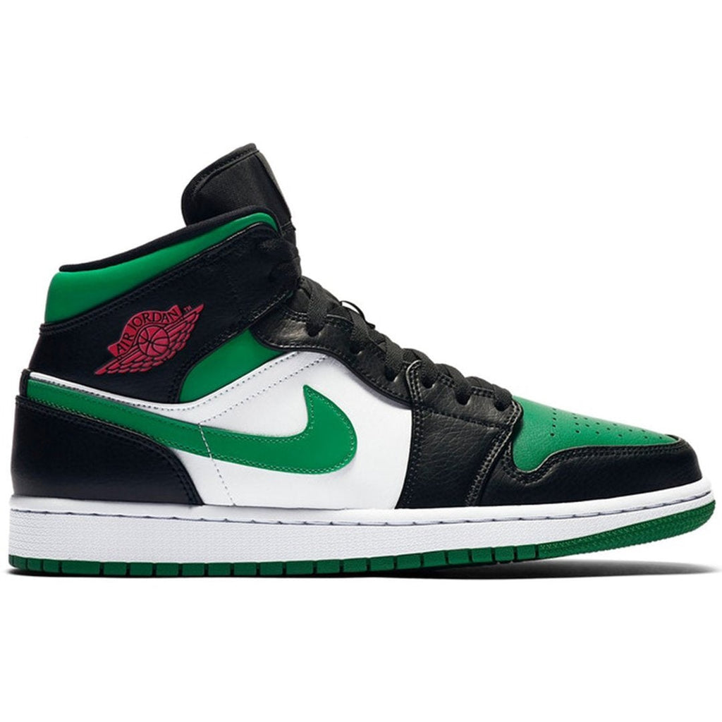 Air Jordan 1 Mid Green Toe