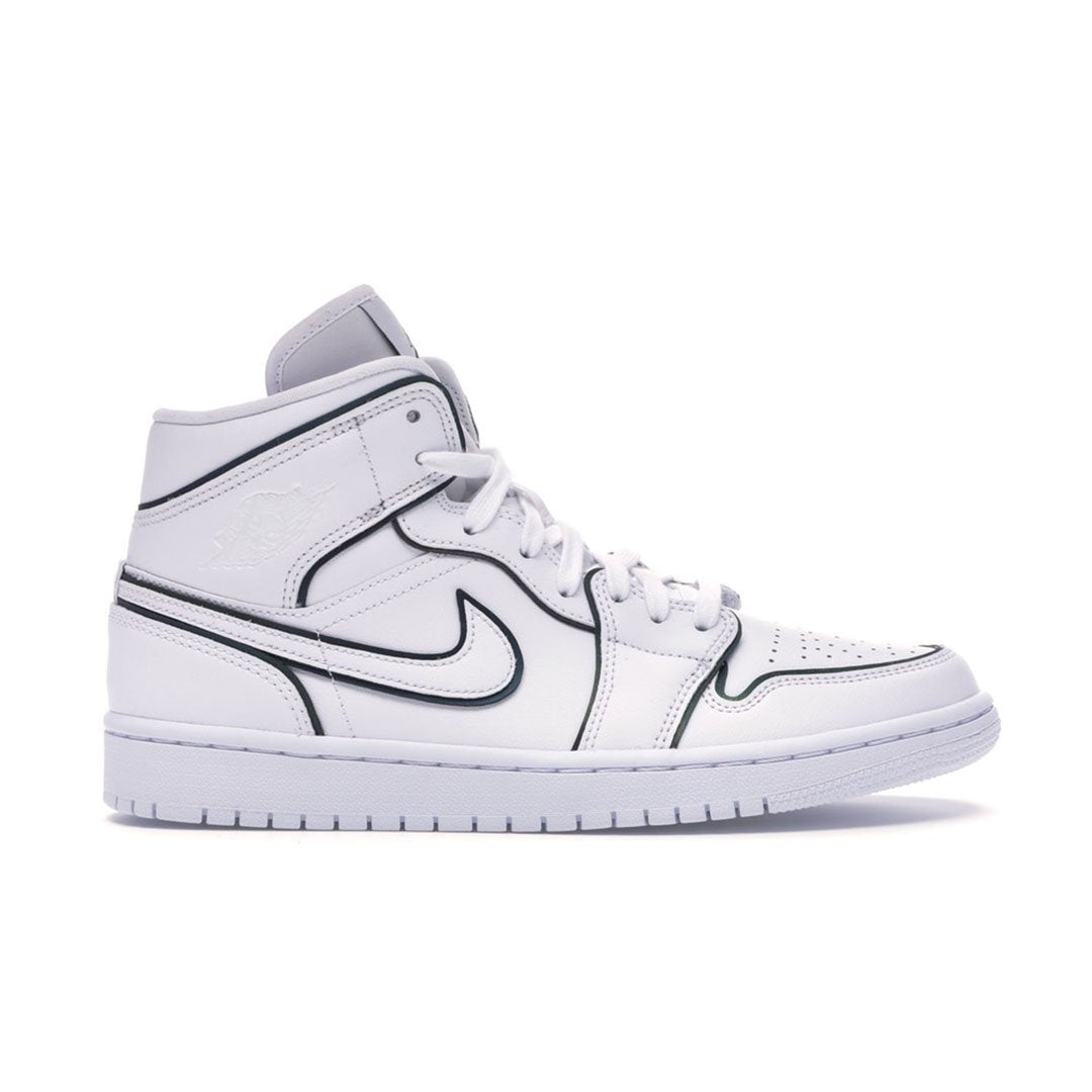 Air Jordan 1 Mid Iridescent Reflective White (W)