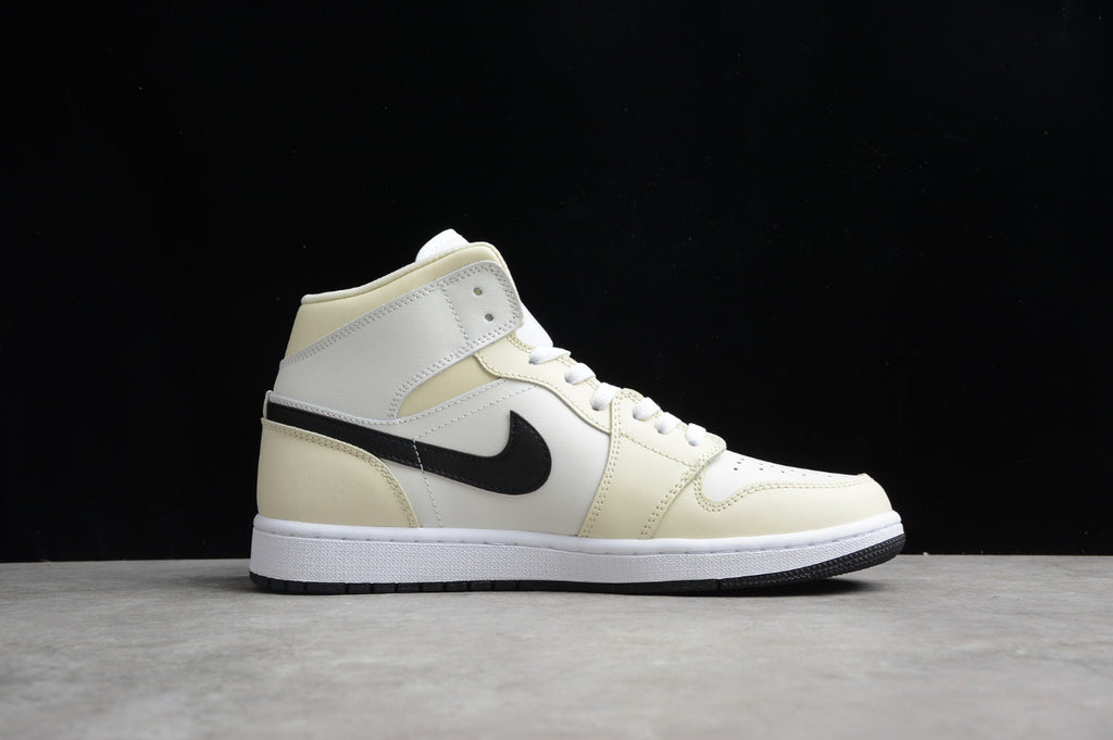 Air Jordan 1 Mid Milk Coconut Cream