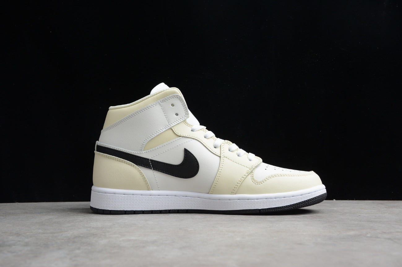 Air Jordan 1 Mid Milk Coconut Cream