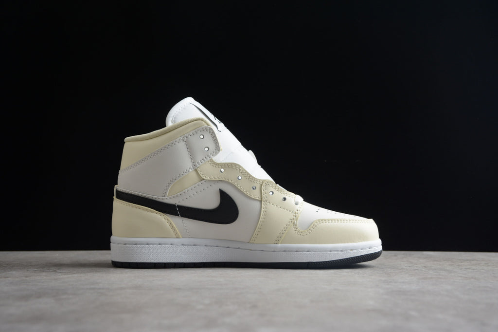Air Jordan 1 Mid Milk Coconut Cream